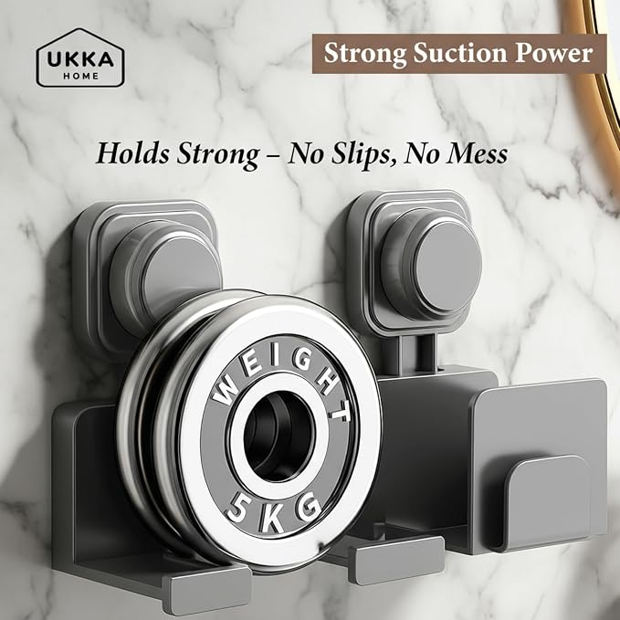 Suction Cup Hair Dryer Storage Organizer - Image 8