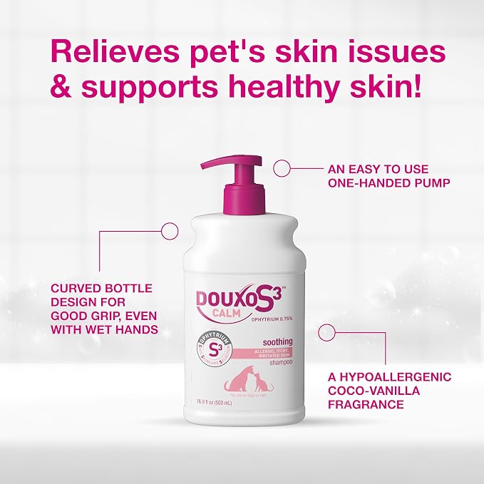 Douxo S3 Calm Shampoo, Contains 0.75% Ophytrium, - Image 5