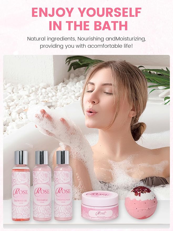 16Pcs Rose Spa Kit - Image 5