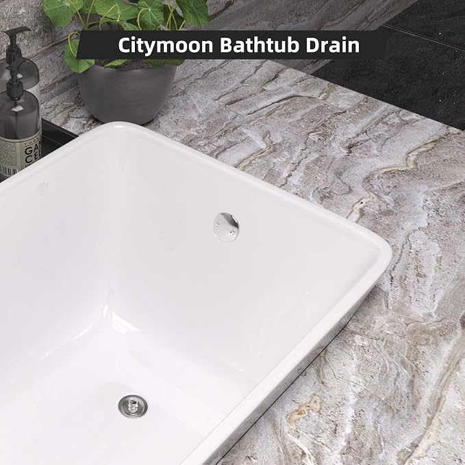 All Metal Lift & Turn Bathtub Drain Kit - Image 2