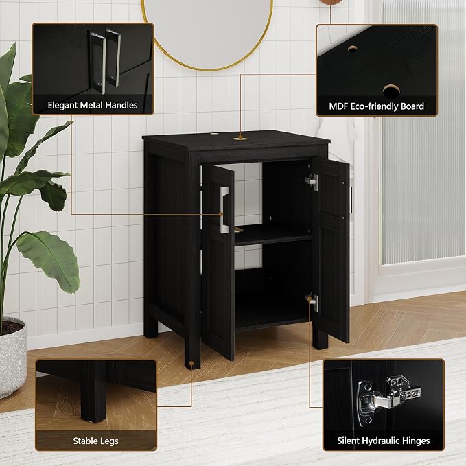 YOURLITE 24 Inches Traditional Bathroom Vanity Set - Image 5