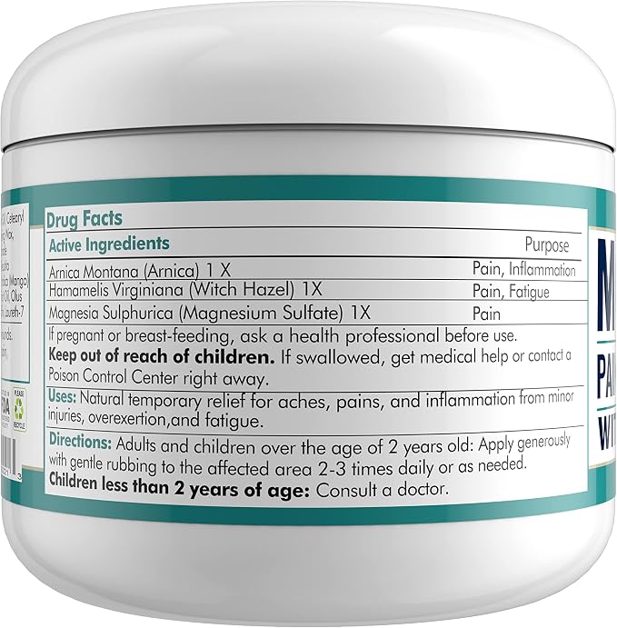 MARS WELLNESS MG+ Hemp Pain Cream - Image 7