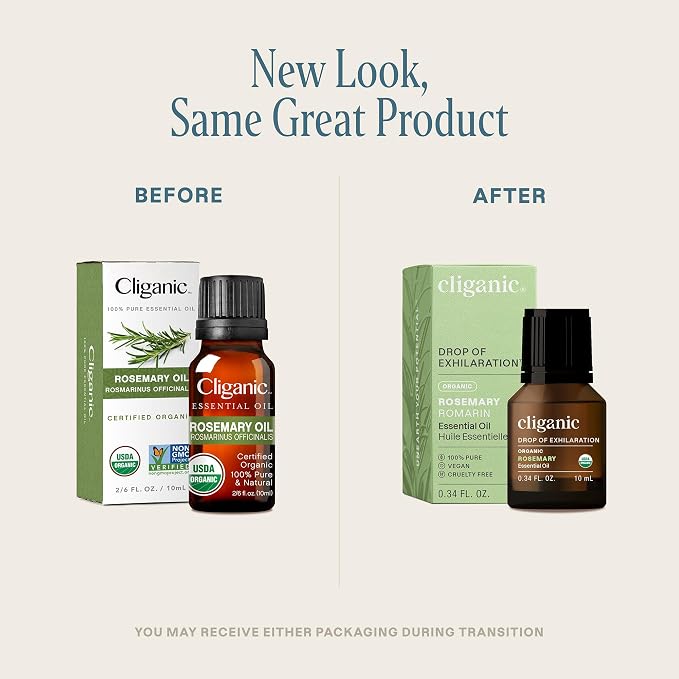 Cliganic Organic Rosemary Essential Oil, 100% Pure Natural, - Image 2
