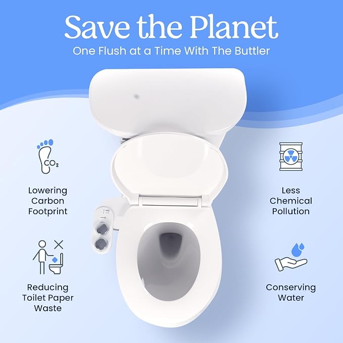 CLEAR REAR Bidet Attachment for Toilet Seat - Image 8
