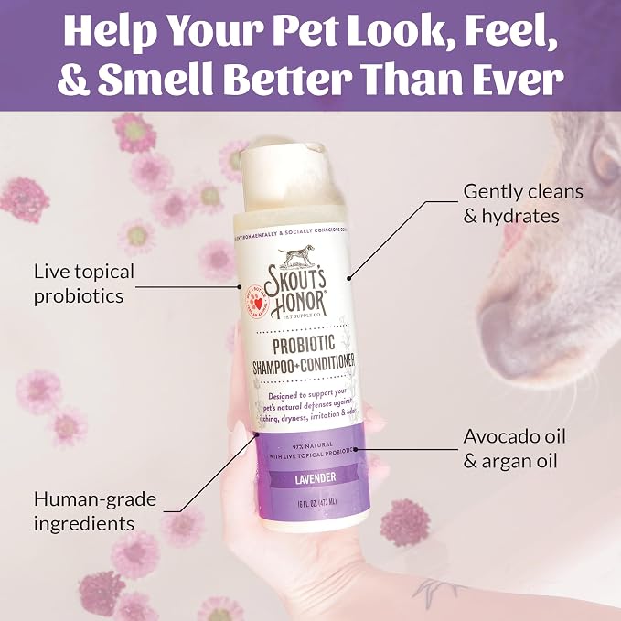 Skout's Honor Probiotic Dog Shampoo & Conditioner - Image 5