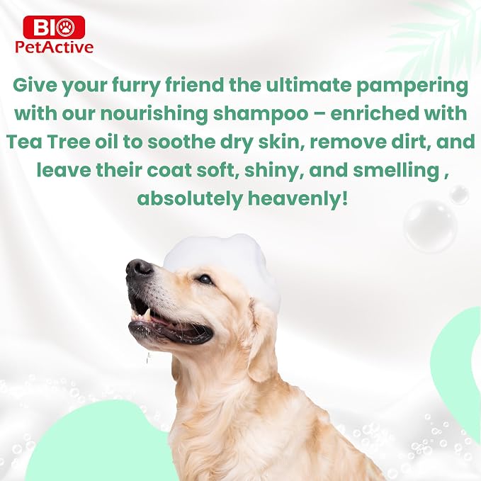 Bio PetActive Tea Tree Oil Dogs Shampoo - Image 7