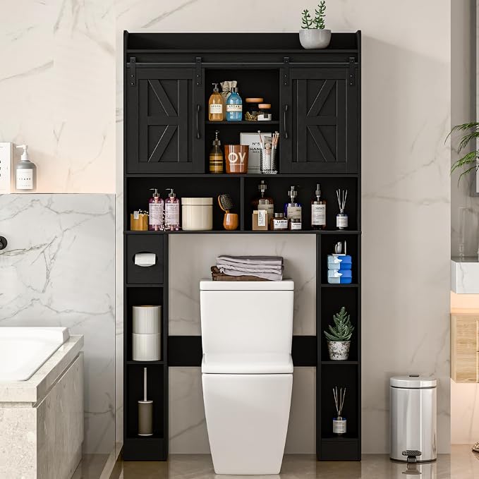 Farmhouse Storage Cabinet Over Toilet by Vabches