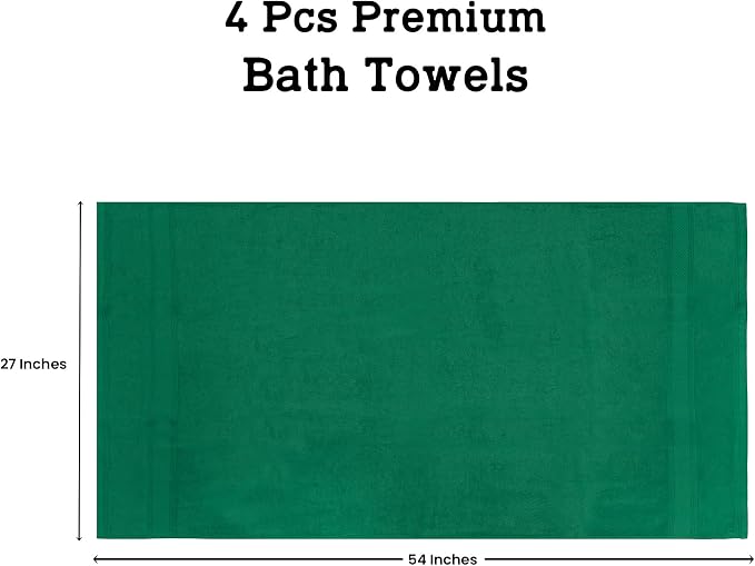 Casa Lino Multicolor II Bath Towels Set of 4 - Image 4