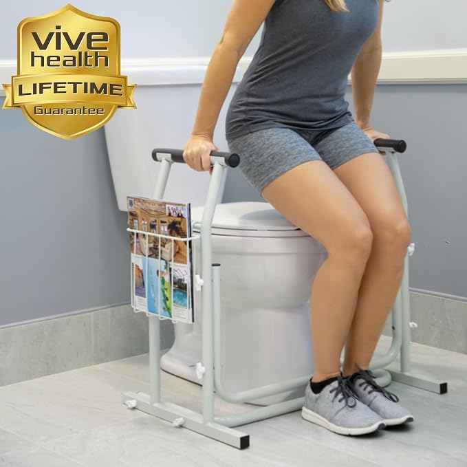 Vive Toilet Safety Rail with Arms - Image 9