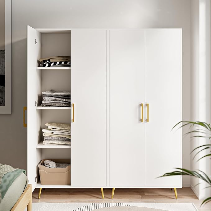 White Storage Cabinet - Image 6