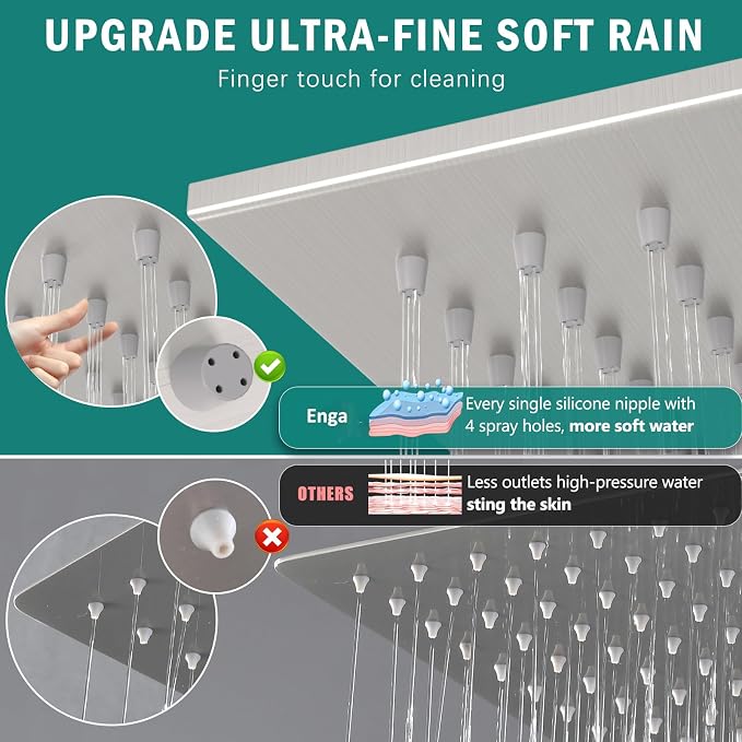Enga Dual Shower Head Shower System - Image 2