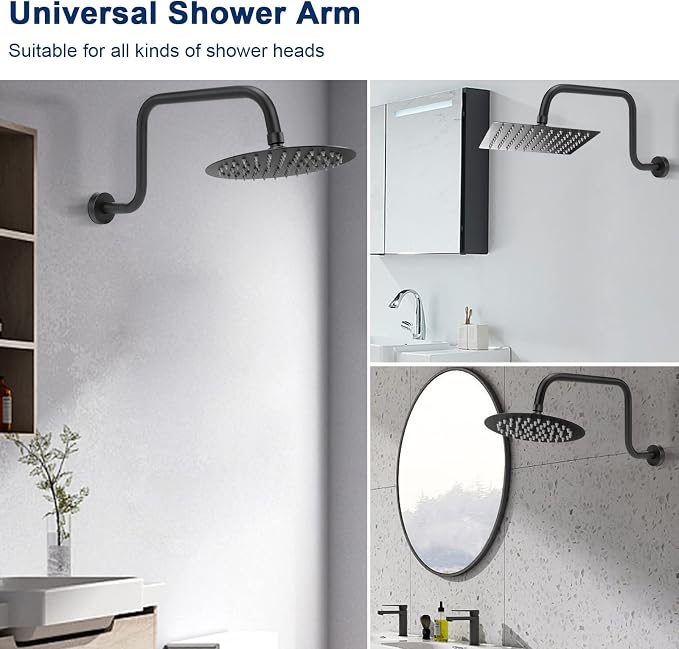 NearMoon S Shape Shower Extension Arm - Image 4