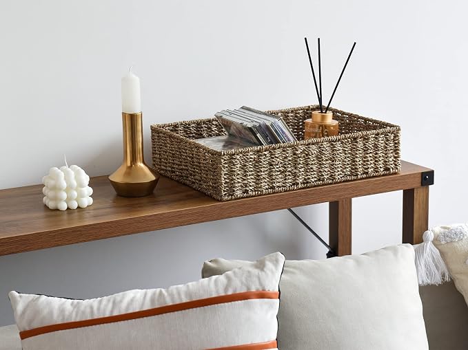 StorageWorks Large Seagrass Tray - Image 3