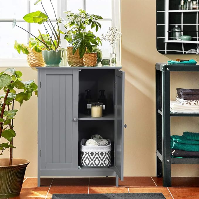Tangkula Freestanding Storage Cabinet - Image 5