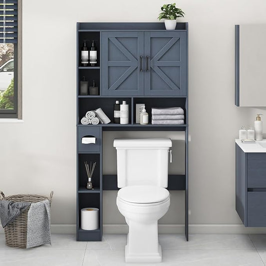 Vabches Over The Toilet Storage Cabinet, Farmhouse Storage Cabinet Over Toilet by Vabches