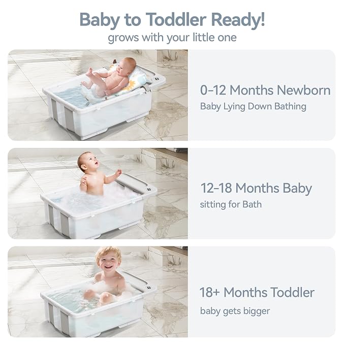 Collapsible Baby Bathtub - Image 5