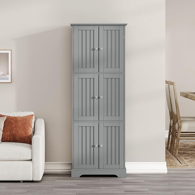 ChooChoo Tall Bathroom Storage Cabinet - Image 5