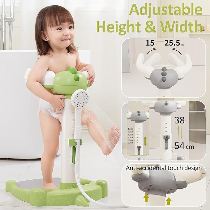 Baby Shower Stand, Baby Standing Bath - Image 4