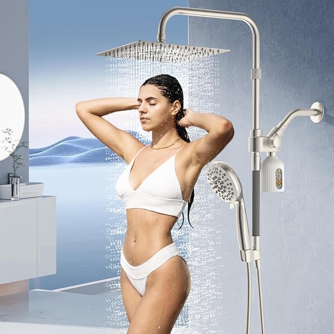 10" Filtered Rain Shower Head - Image 7