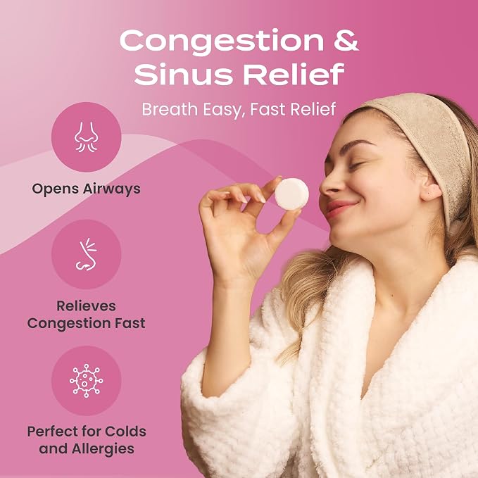 Body Restore Shower Steamers Aromatherapy 15 Pack - Image 3