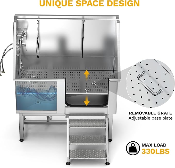 DWVO Professional Pet Dog Bathing Station - Image 2