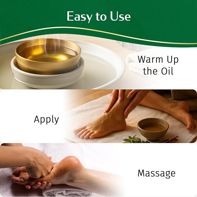 Kerala Ayurveda Calming Body Oil - Image 5