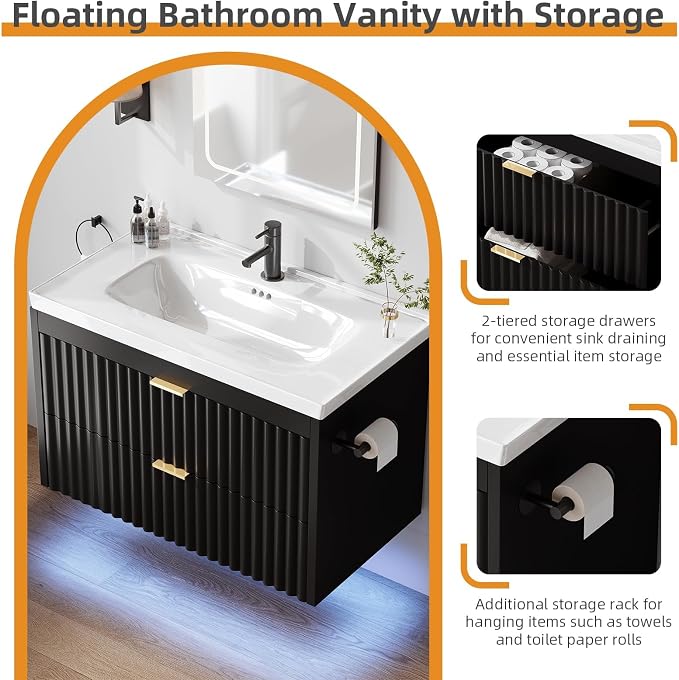 4ever2buy 24 Inch Bathroom Vanity - Image 5