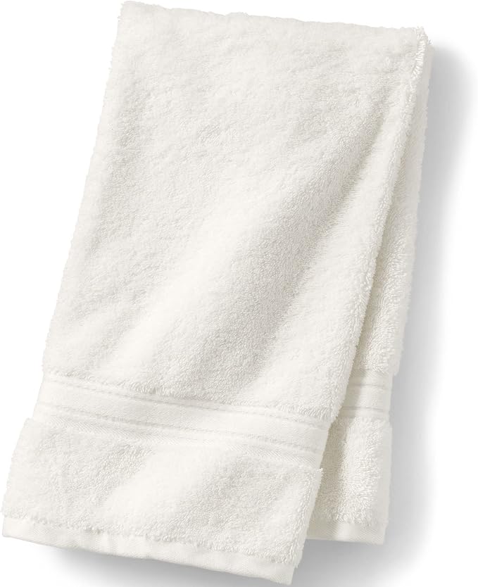 Lands' End Supima Towel Ivory Bath- Hand Towel by LandsEnd