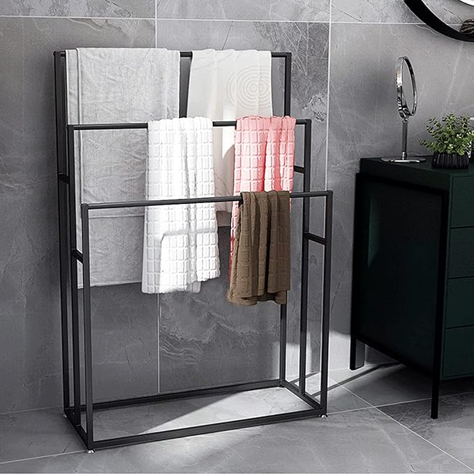 3 Tier Standing Towel Rack - Image 8