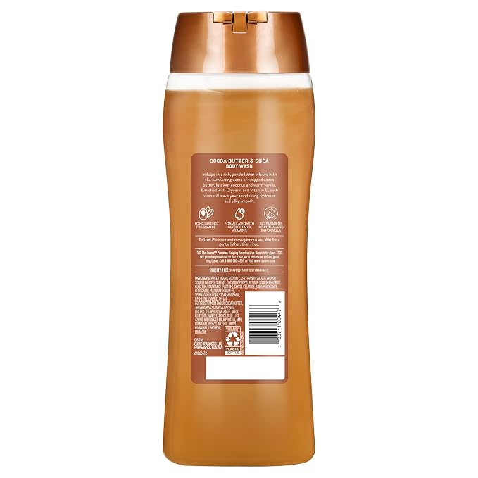 Suave Moisturizing Body Wash, Cocoa Butter and Shea - Image 6
