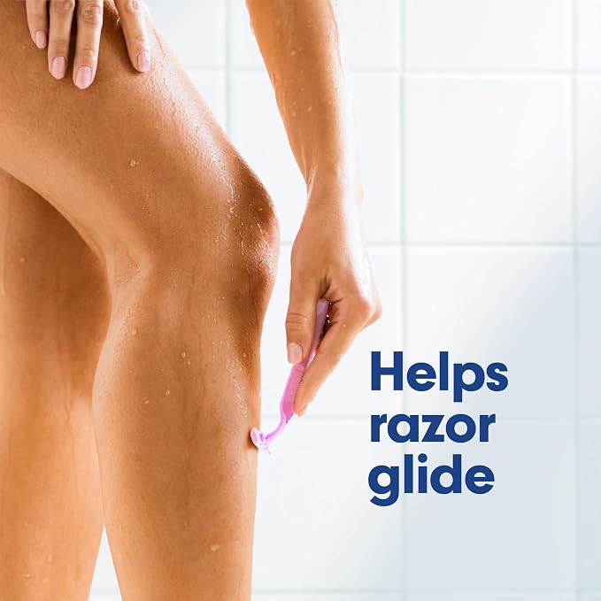 Softsoap Moisturizing Body Wash and Shave Gel, Creamy Strawberry Scent - Image 7