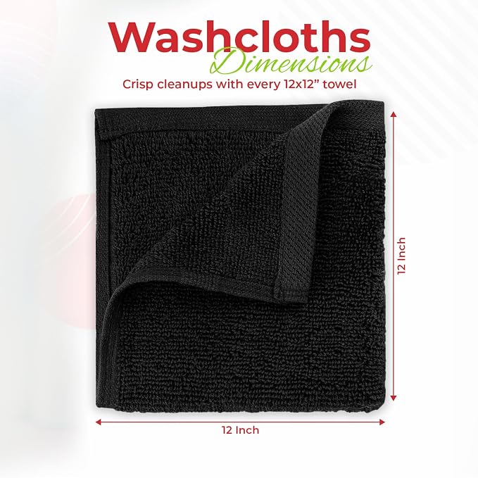 RIVERSIDE 12 Pack Washcloths - Image 2