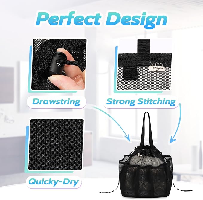 Mesh Shower Caddy Portable - Image 3