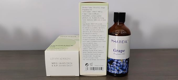 PHATOIL 3.38FL.OZ Grape Fragrance Oils - Image 8