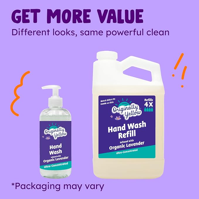 Originally Yellow Plant-Based Hand Soap All Natural Infused - Image 9