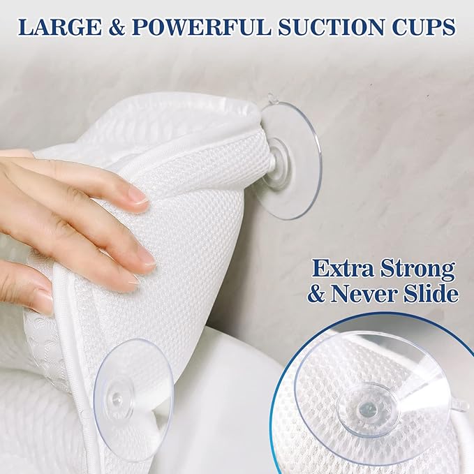 Bath Pillow Bathtub Pillow, Luxury Bath Pillows - Image 5