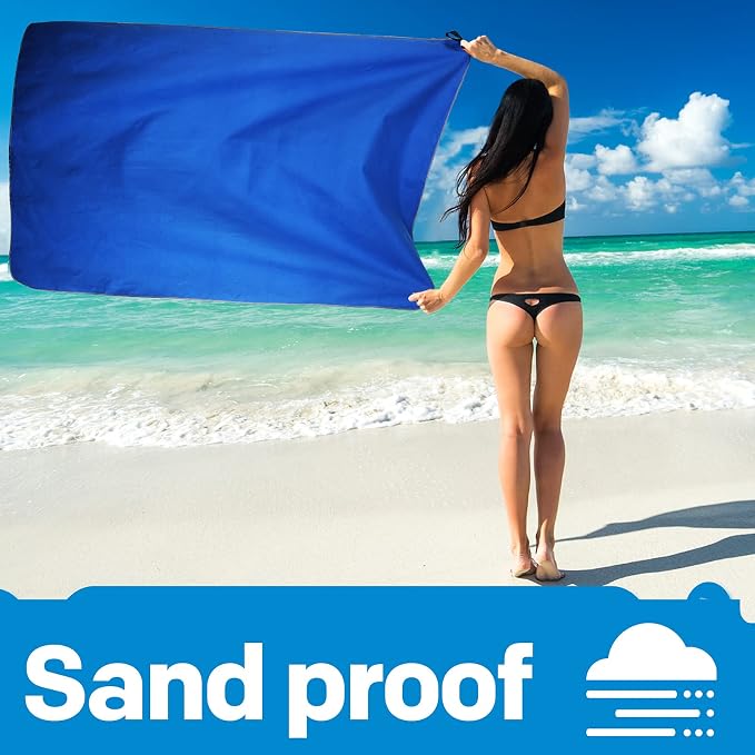 HOEAAS 2 Pack Microfiber Camping Towels, Quick Dry Towel, Super Absorbent Ultra - Image 8