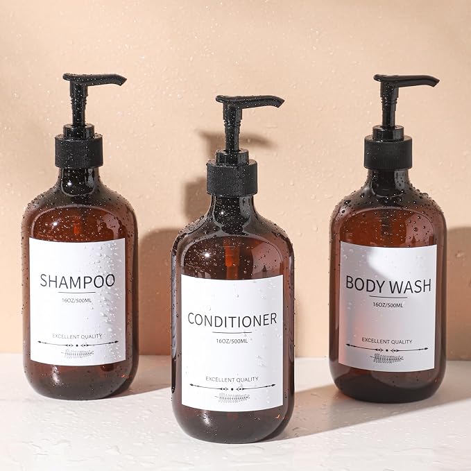 Stylish Shampoo Bottles Refillable - Image 7
