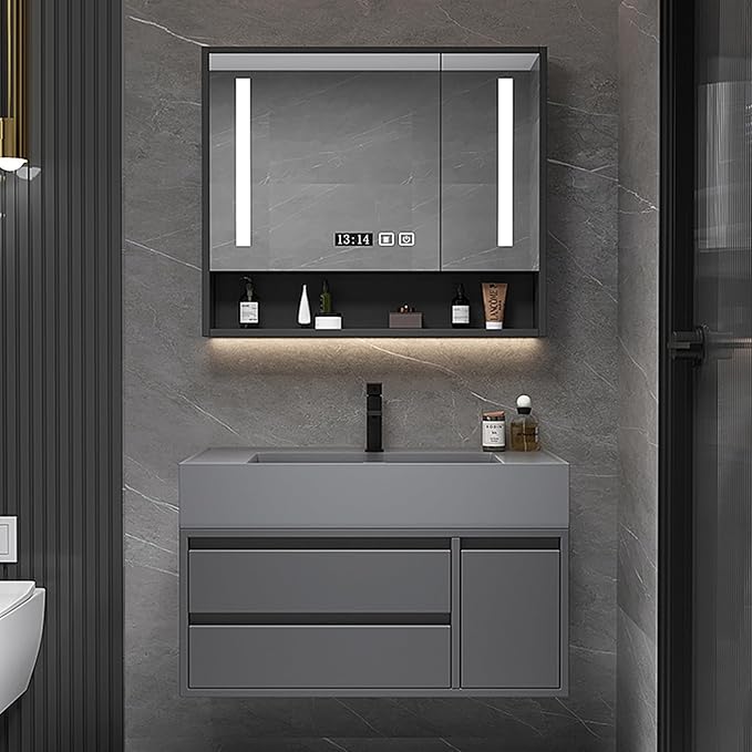 Bathroom Vanity - 28IN Modern Floating Vanity by NAIROLET