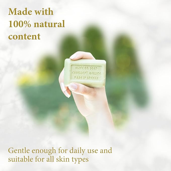 Calithea 3 Pack Soap Bars: Olive Oil Soap - Image 3