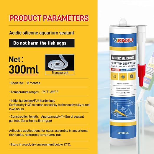 VGS067Aquarium Safe Silicone Sealant - Image 7