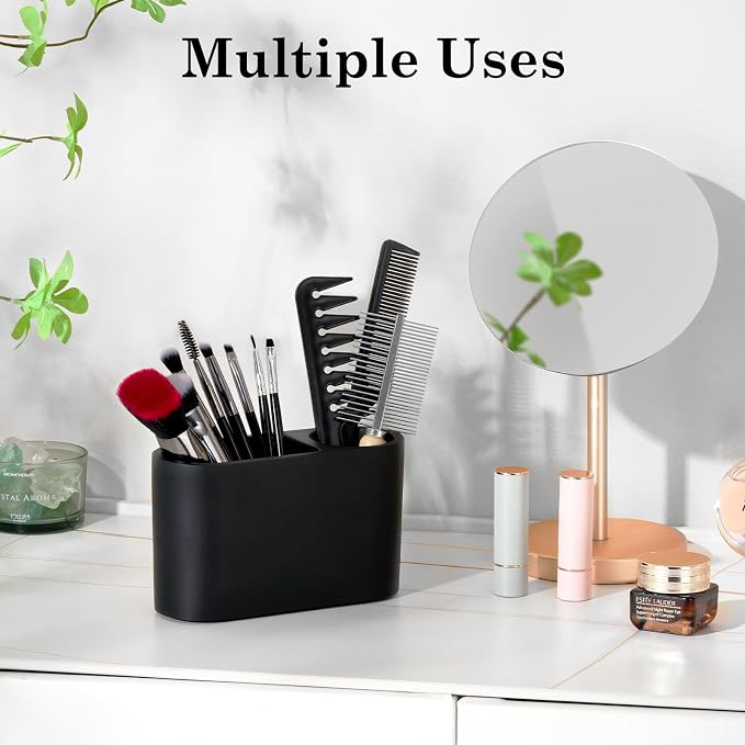 Luxspire Toothbrush Holder, 2 Slots Toothbrush and Toothpaste Holdersfor - Image 5