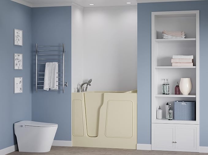 ANZZI Walk In Tub 46'' x 26" in Beige - Image 2