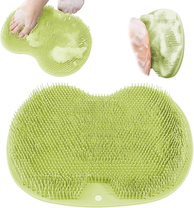 Shower Foot & Back Scrubber, Massage Pad by SakerPlus