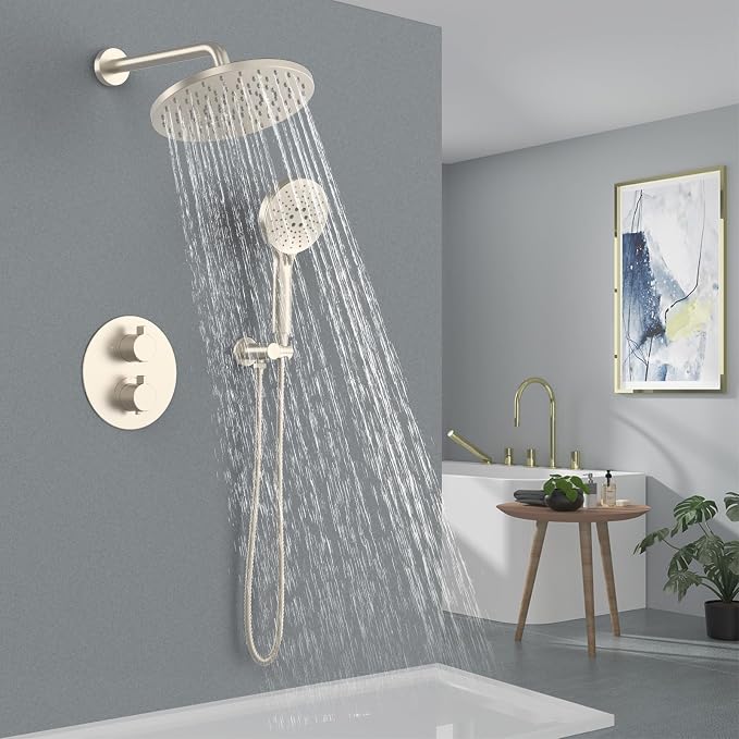 Iriber Thermostatic Shower System Wall Mount - Image 2