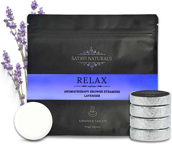 Shower Steamers 6 Pack by SataviNaturals