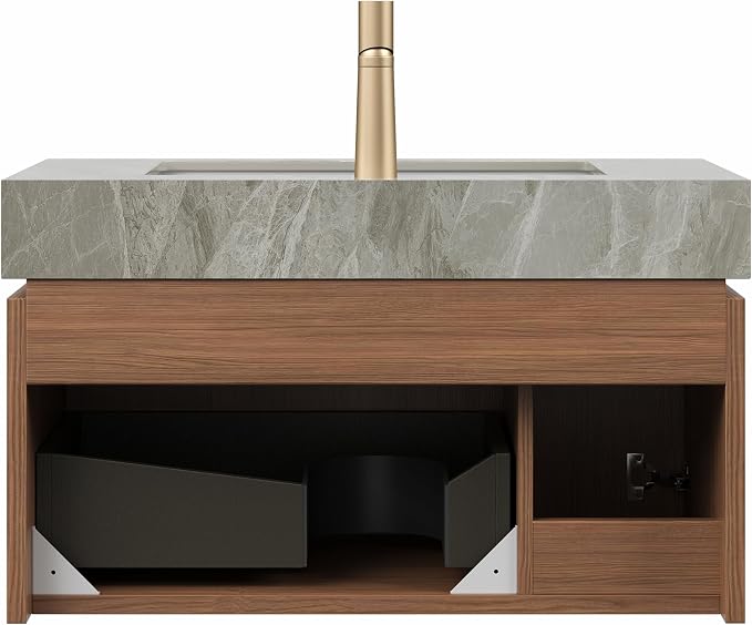 Ambrovina 30" Floating Bathroom Vanity - Image 7