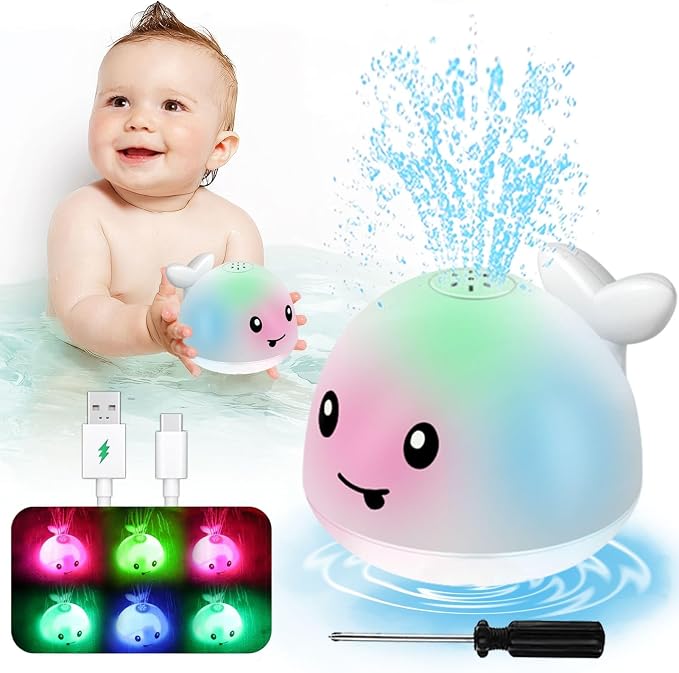 Light Up Toddler Bath Toys by PARHILYAR