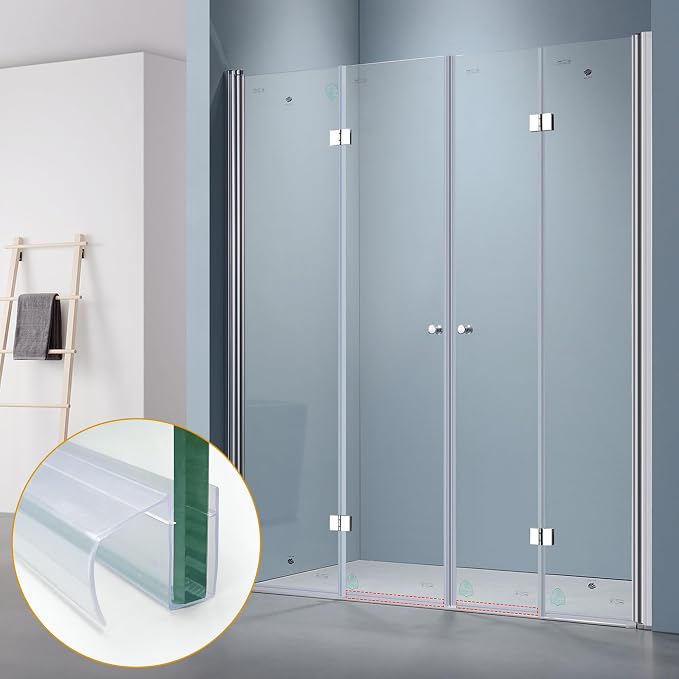 Bathroom Shower Glass Door Bottom Seal Strip - Image 4
