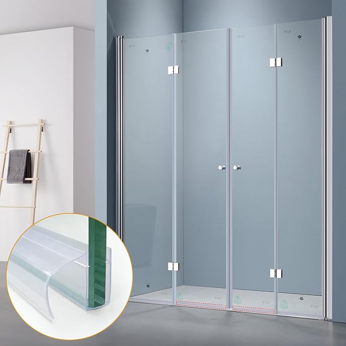 Bathroom Shower Glass Door Bottom Seal Strip - Image 5
